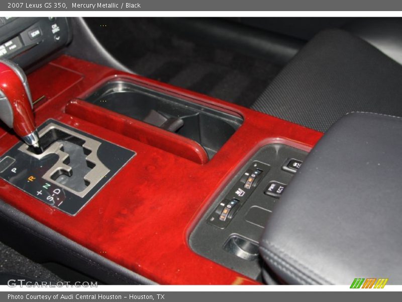 Mercury Metallic / Black 2007 Lexus GS 350