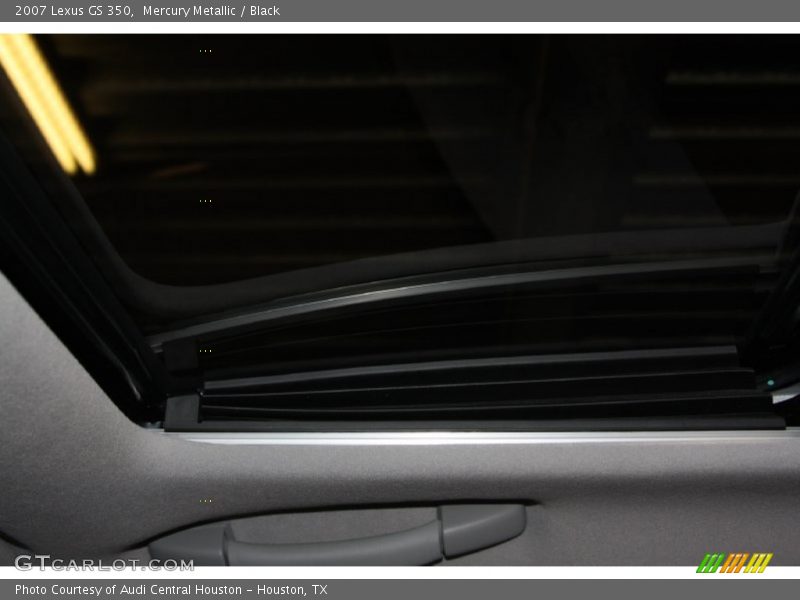 Mercury Metallic / Black 2007 Lexus GS 350
