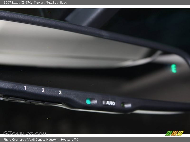 Mercury Metallic / Black 2007 Lexus GS 350