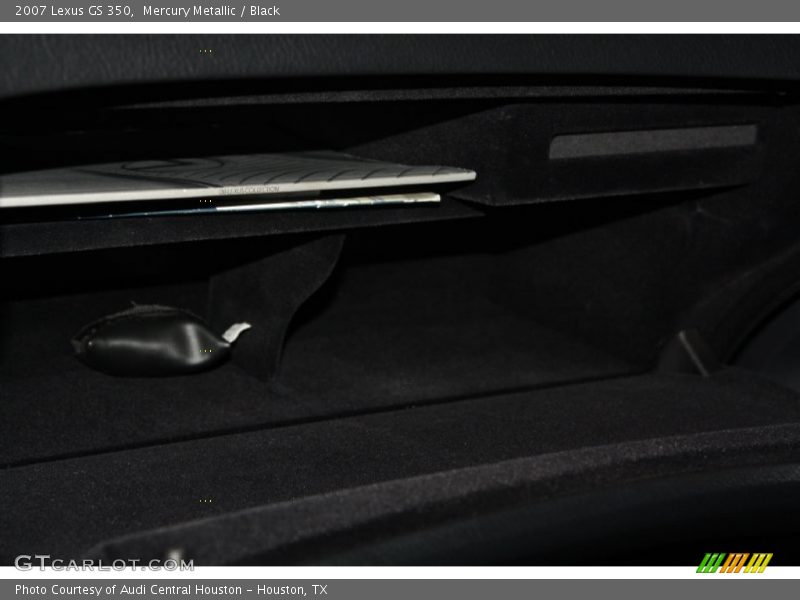 Mercury Metallic / Black 2007 Lexus GS 350
