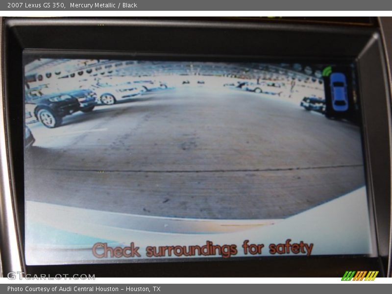 Mercury Metallic / Black 2007 Lexus GS 350