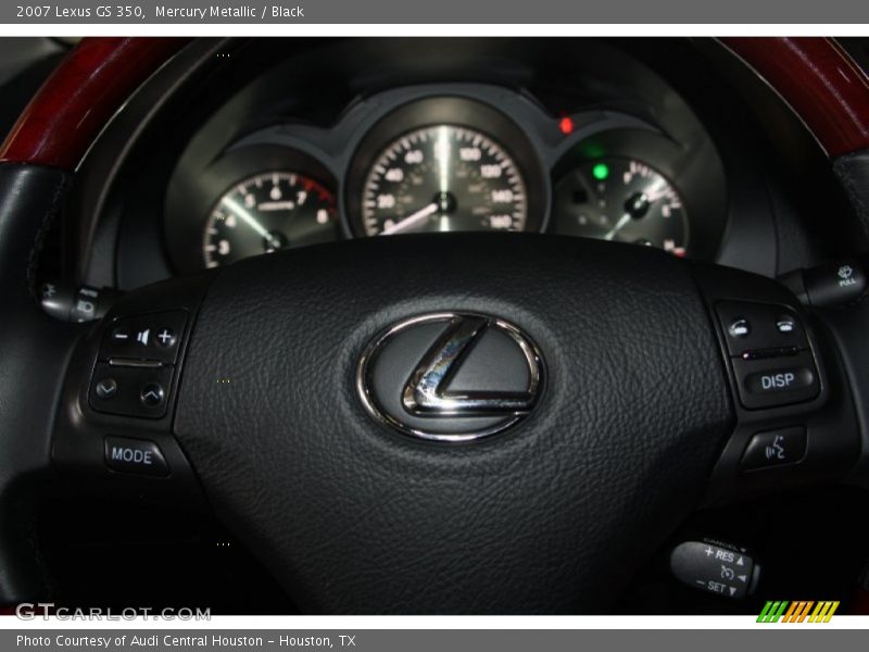 Mercury Metallic / Black 2007 Lexus GS 350