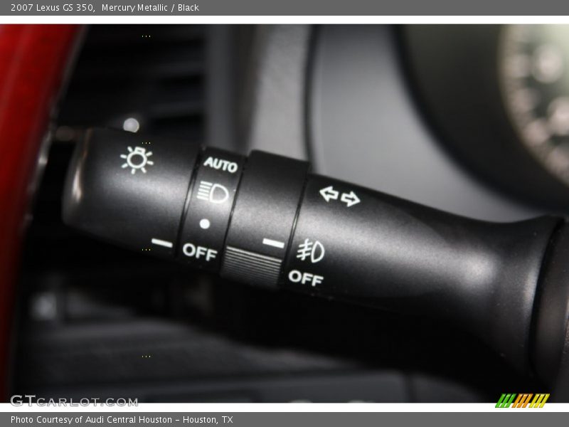 Mercury Metallic / Black 2007 Lexus GS 350