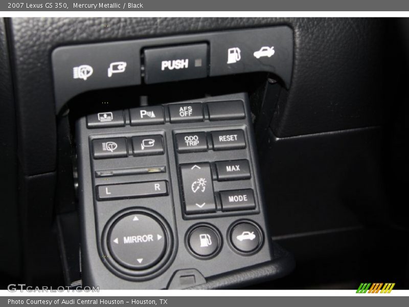 Mercury Metallic / Black 2007 Lexus GS 350