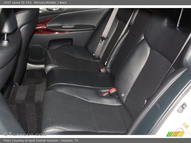Mercury Metallic / Black 2007 Lexus GS 350