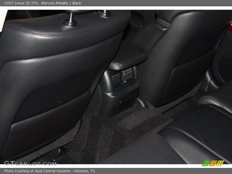 Mercury Metallic / Black 2007 Lexus GS 350