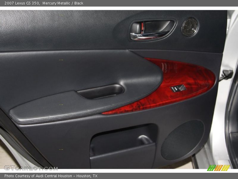 Mercury Metallic / Black 2007 Lexus GS 350