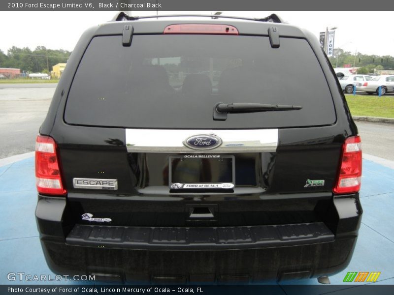 Black / Charcoal Black 2010 Ford Escape Limited V6
