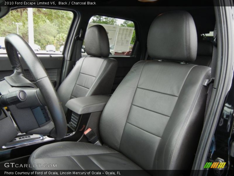 Black / Charcoal Black 2010 Ford Escape Limited V6