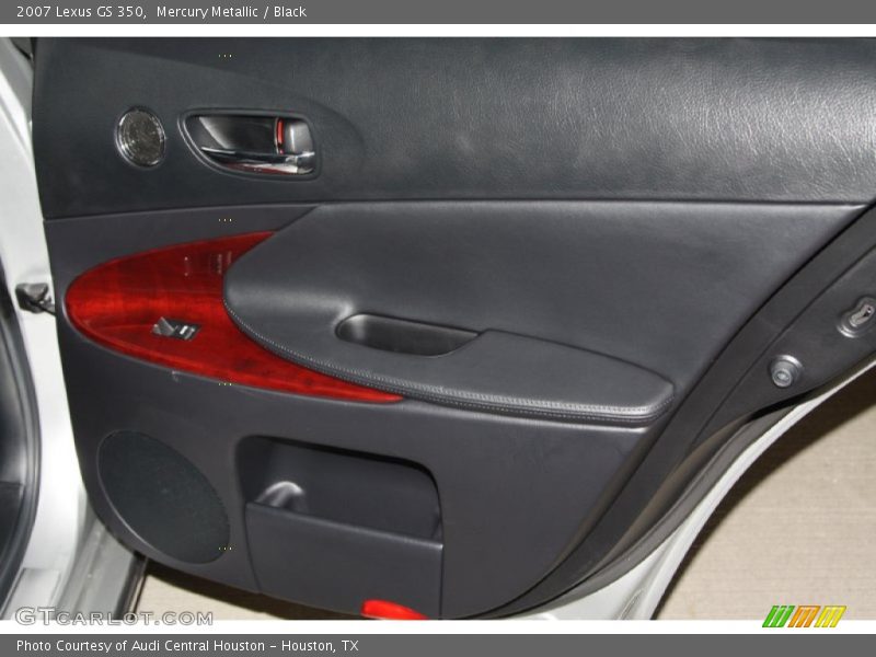 Mercury Metallic / Black 2007 Lexus GS 350