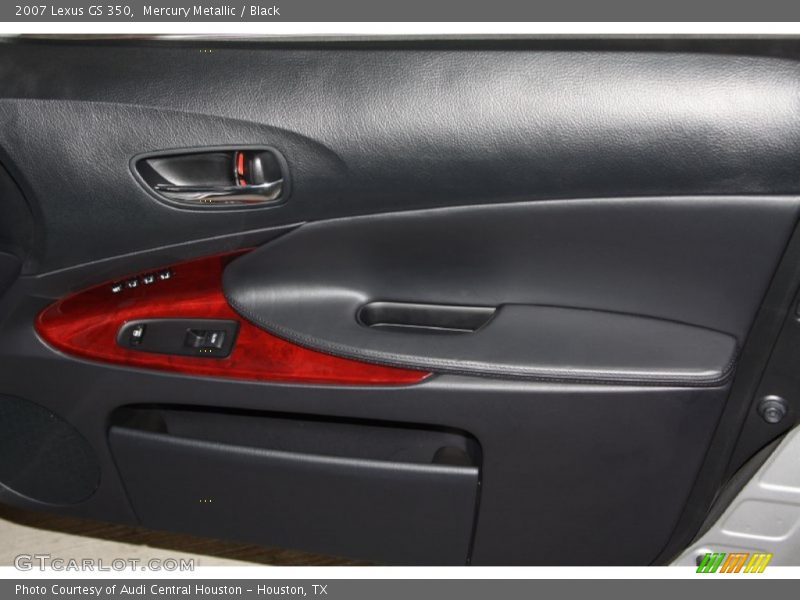 Mercury Metallic / Black 2007 Lexus GS 350