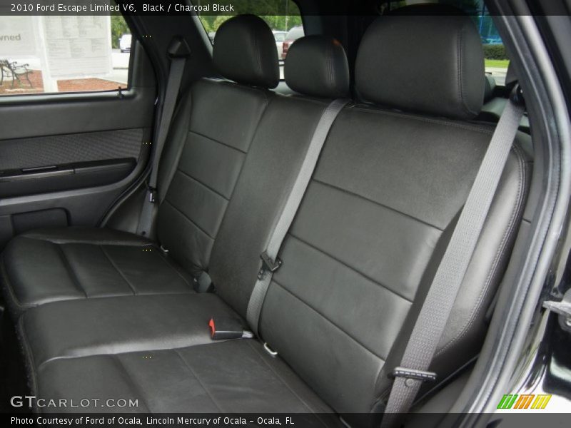 Black / Charcoal Black 2010 Ford Escape Limited V6