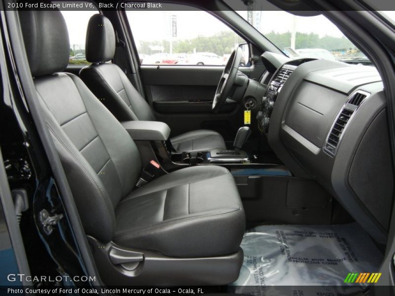 Black / Charcoal Black 2010 Ford Escape Limited V6