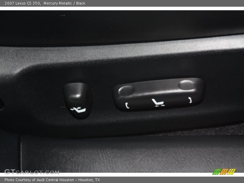 Mercury Metallic / Black 2007 Lexus GS 350