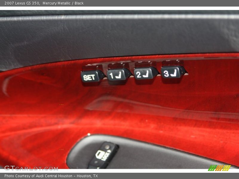 Mercury Metallic / Black 2007 Lexus GS 350