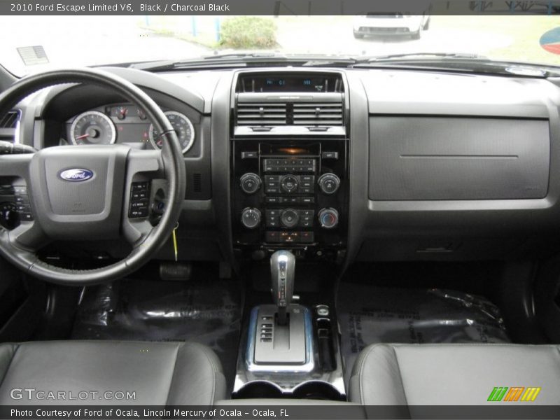 Black / Charcoal Black 2010 Ford Escape Limited V6