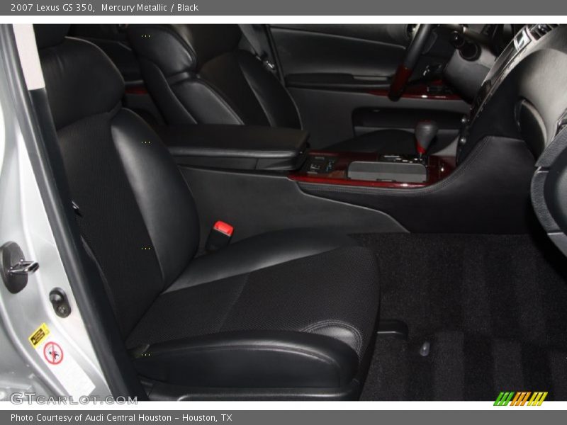 Mercury Metallic / Black 2007 Lexus GS 350