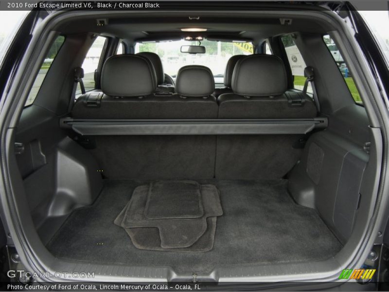 Black / Charcoal Black 2010 Ford Escape Limited V6