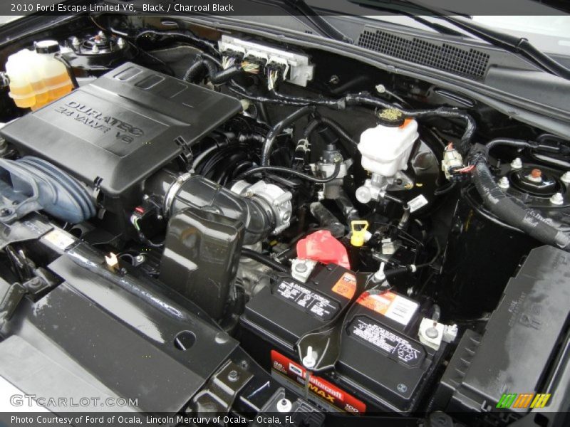 Black / Charcoal Black 2010 Ford Escape Limited V6