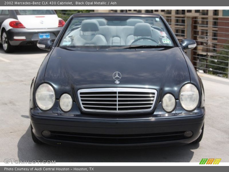 Black Opal Metallic / Ash 2002 Mercedes-Benz CLK 430 Cabriolet