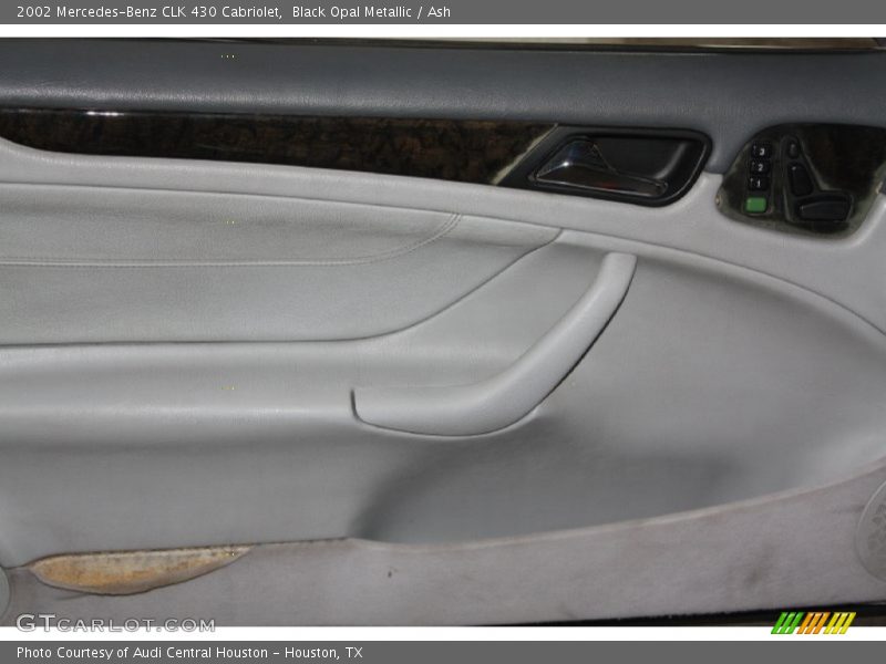Black Opal Metallic / Ash 2002 Mercedes-Benz CLK 430 Cabriolet