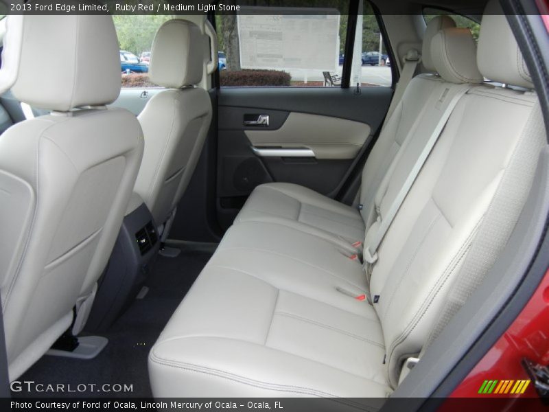 Rear Seat of 2013 Edge Limited