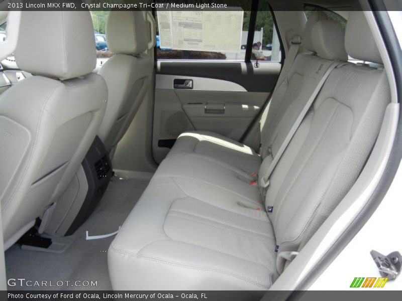 Rear Seat of 2013 MKX FWD