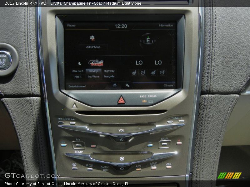 Controls of 2013 MKX FWD