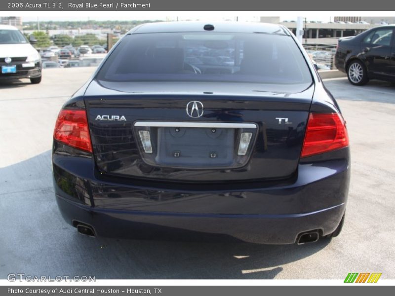 Royal Blue Pearl / Parchment 2006 Acura TL 3.2