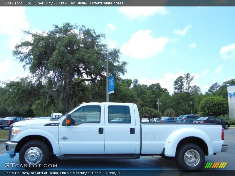  2012 F350 Super Duty XL Crew Cab Dually Oxford White