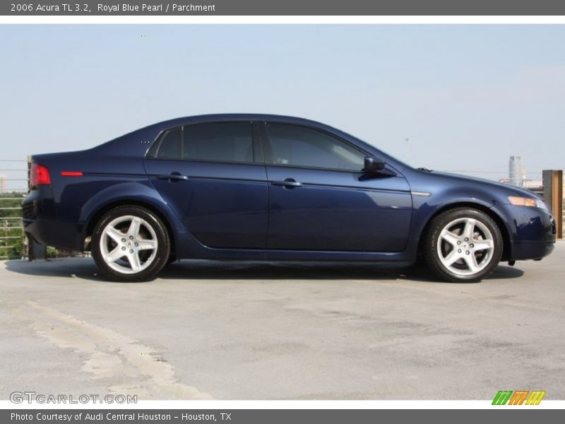 Royal Blue Pearl / Parchment 2006 Acura TL 3.2