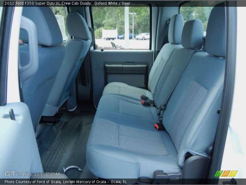Rear Seat of 2012 F350 Super Duty XL Crew Cab Dually
