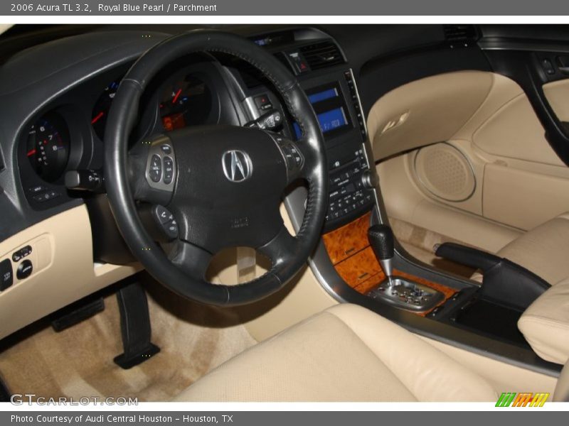 Royal Blue Pearl / Parchment 2006 Acura TL 3.2