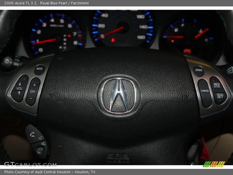Royal Blue Pearl / Parchment 2006 Acura TL 3.2