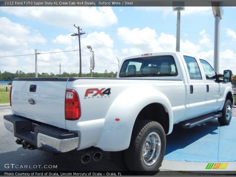  2012 F350 Super Duty XL Crew Cab 4x4 Dually Oxford White