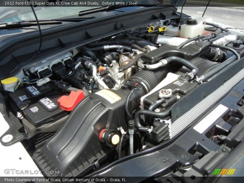 2012 F350 Super Duty XL Crew Cab 4x4 Dually Engine - 6.7 Liter OHV 32-Valve B20 Power Stroke Turbo-Diesel V8