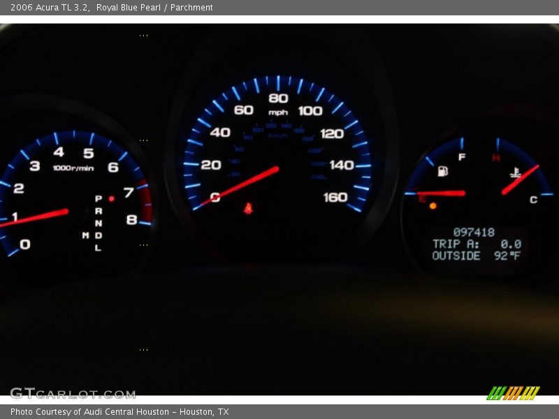 Royal Blue Pearl / Parchment 2006 Acura TL 3.2