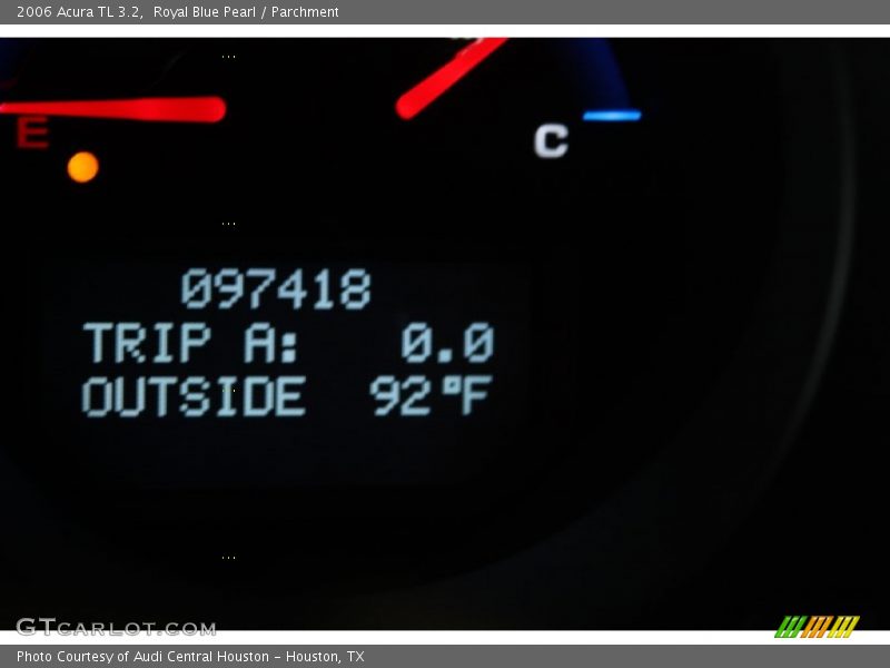 Royal Blue Pearl / Parchment 2006 Acura TL 3.2