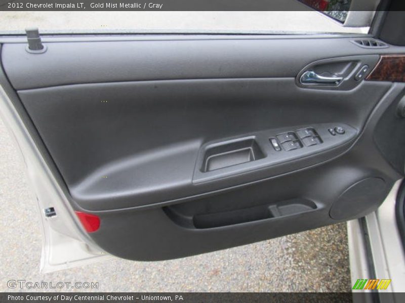 Gold Mist Metallic / Gray 2012 Chevrolet Impala LT