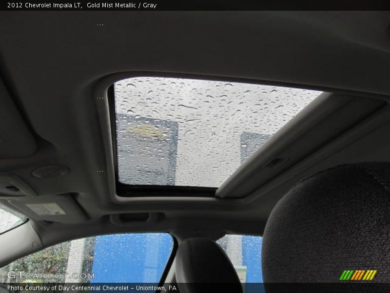 Gold Mist Metallic / Gray 2012 Chevrolet Impala LT