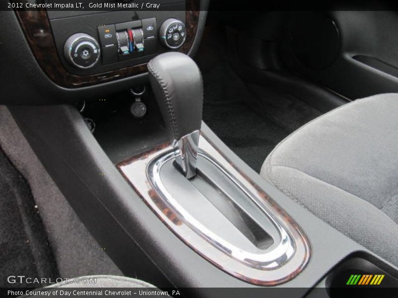 Gold Mist Metallic / Gray 2012 Chevrolet Impala LT