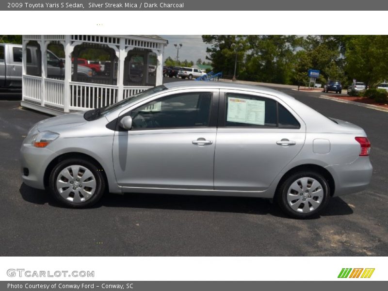  2009 Yaris S Sedan Silver Streak Mica