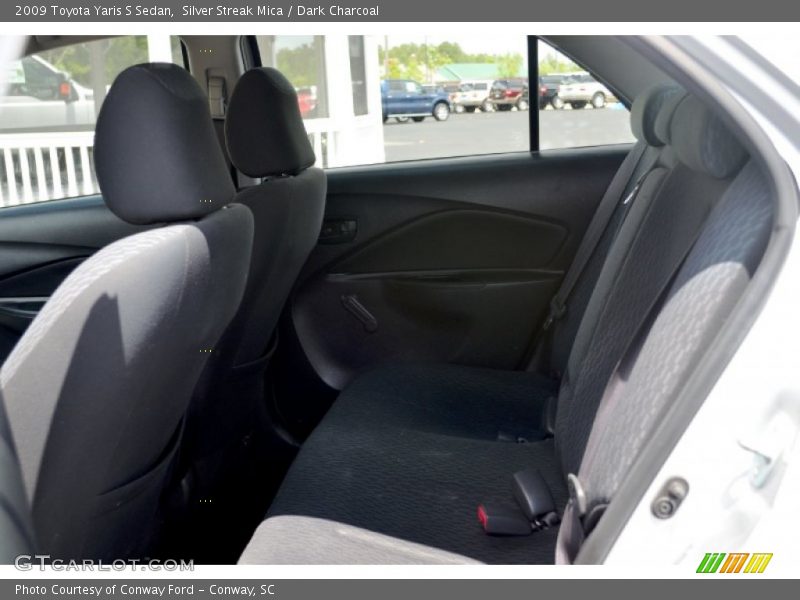 Silver Streak Mica / Dark Charcoal 2009 Toyota Yaris S Sedan