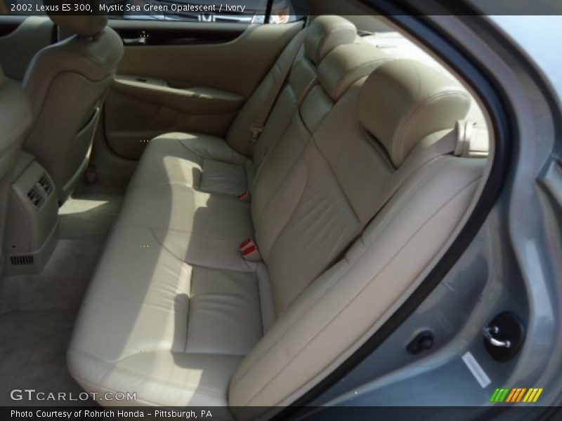 Mystic Sea Green Opalescent / Ivory 2002 Lexus ES 300