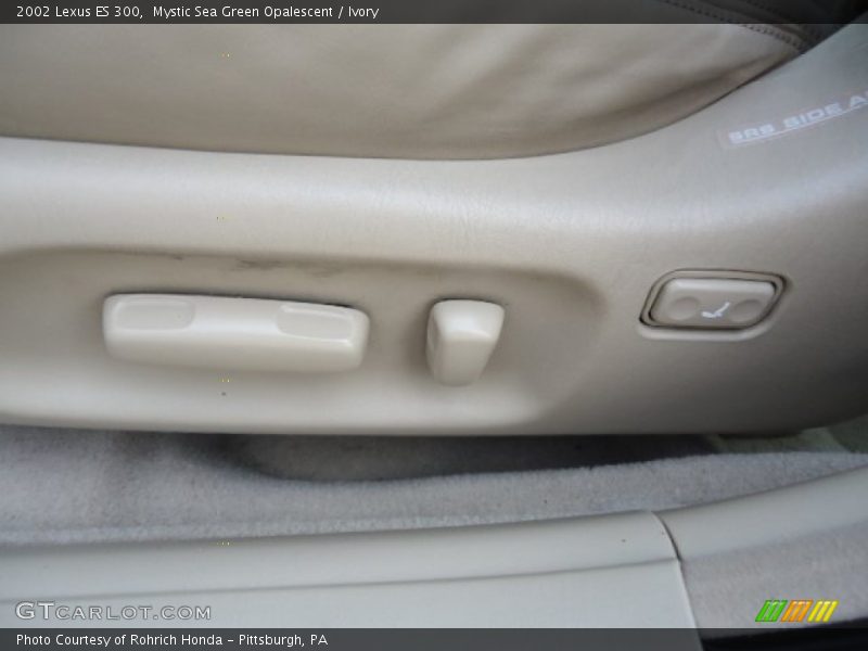 Mystic Sea Green Opalescent / Ivory 2002 Lexus ES 300