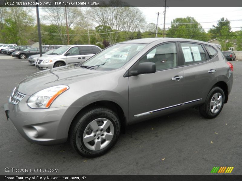 Platinum Graphite / Gray 2012 Nissan Rogue S AWD