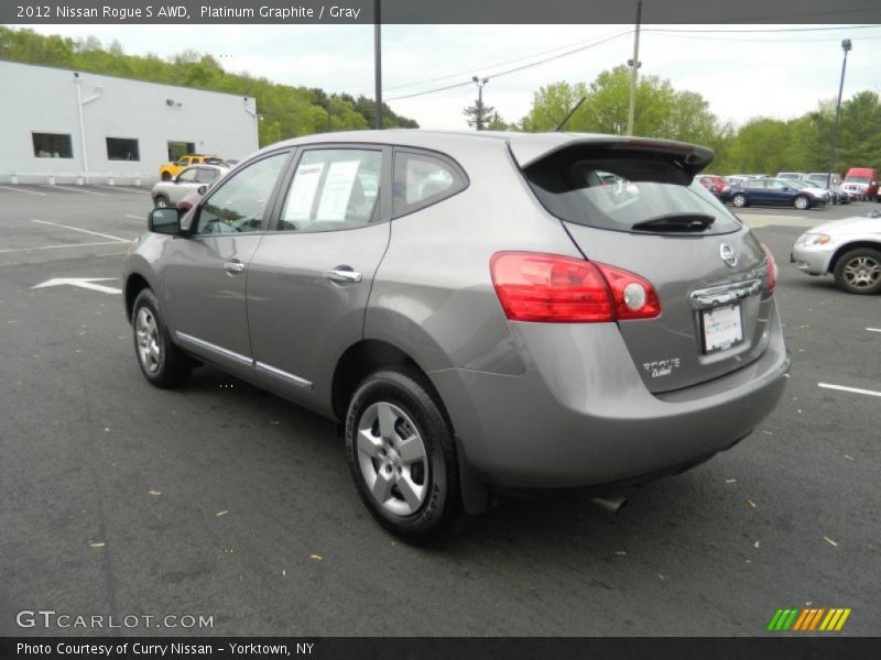 Platinum Graphite / Gray 2012 Nissan Rogue S AWD