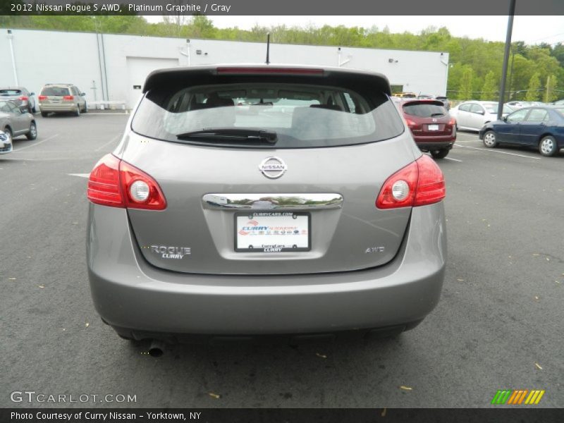 Platinum Graphite / Gray 2012 Nissan Rogue S AWD