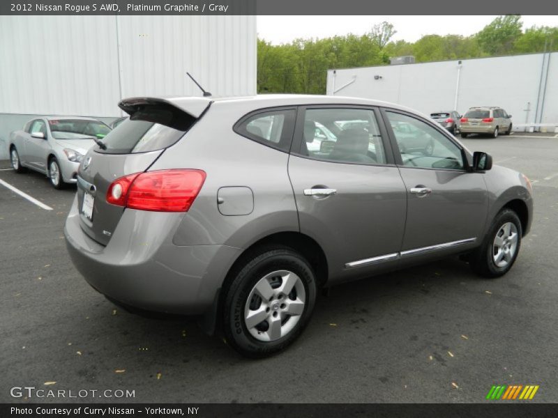 Platinum Graphite / Gray 2012 Nissan Rogue S AWD