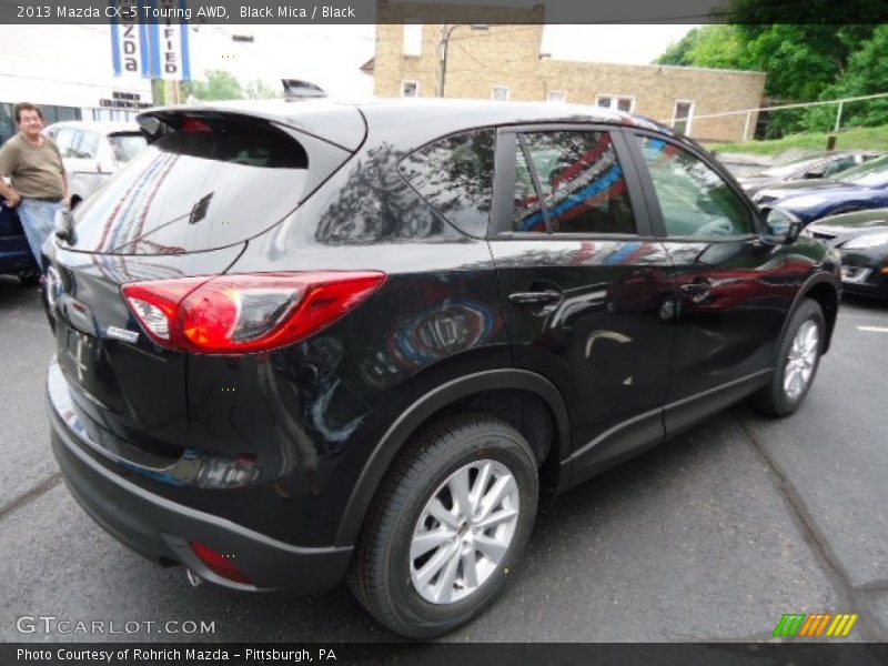 Black Mica / Black 2013 Mazda CX-5 Touring AWD